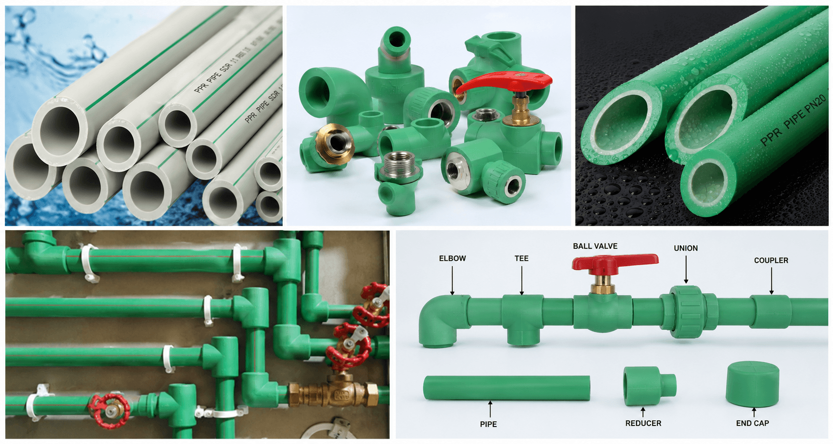 PPR Pipe and Fittings – Complete Guide for Modern Plumbing Solutions